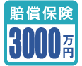 賠償保険3000万円