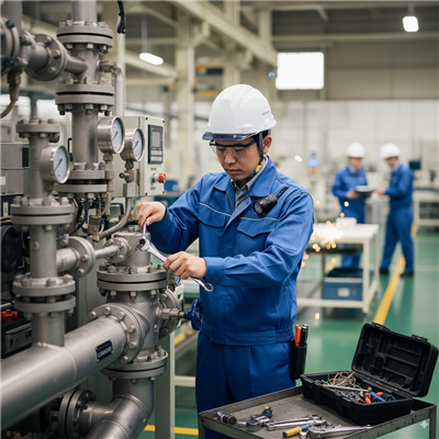 装置メンテナンス